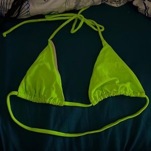 Bikini top neon yellow/green